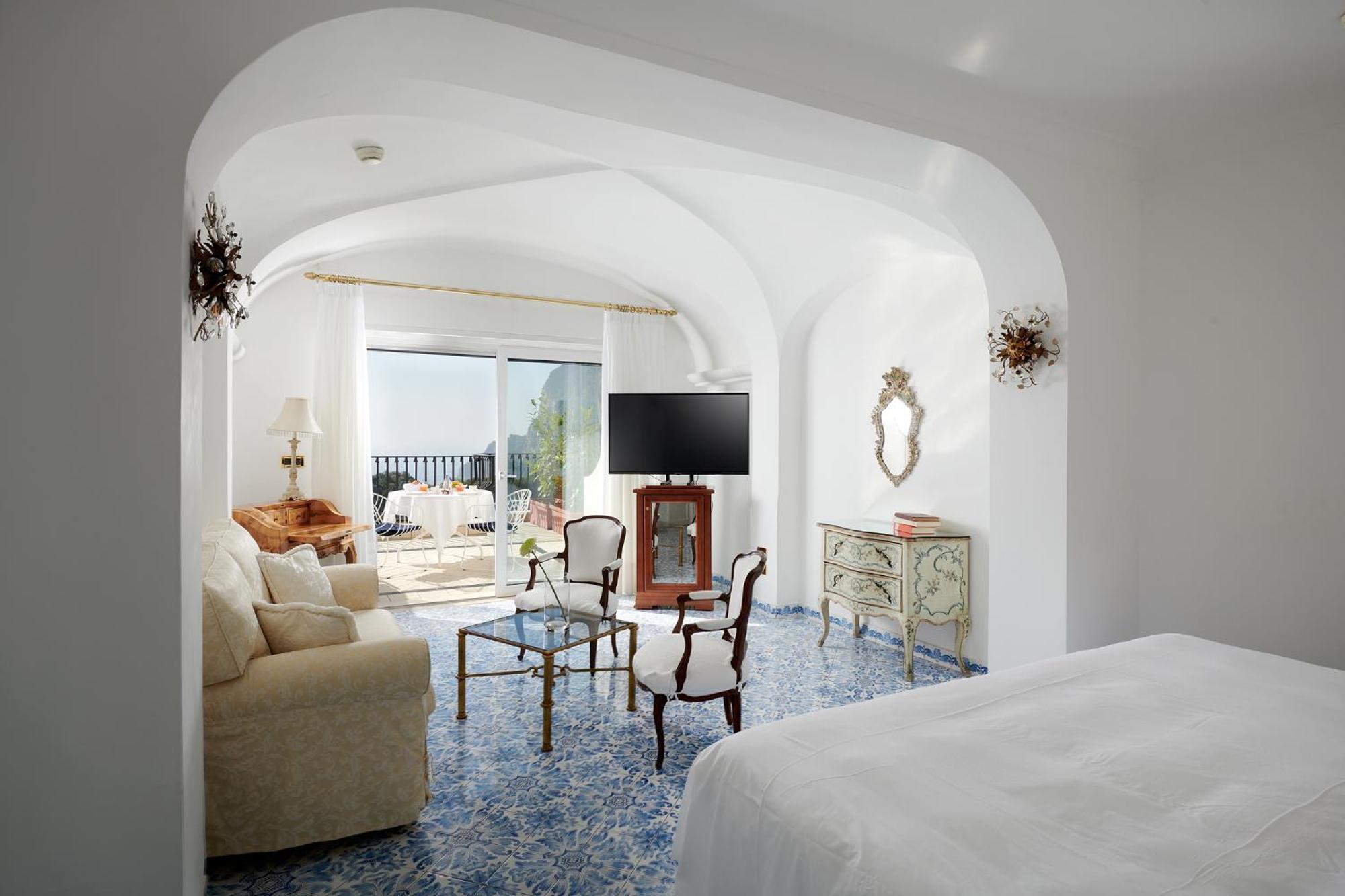 Hotel La Scalinatella Capri Esterno foto