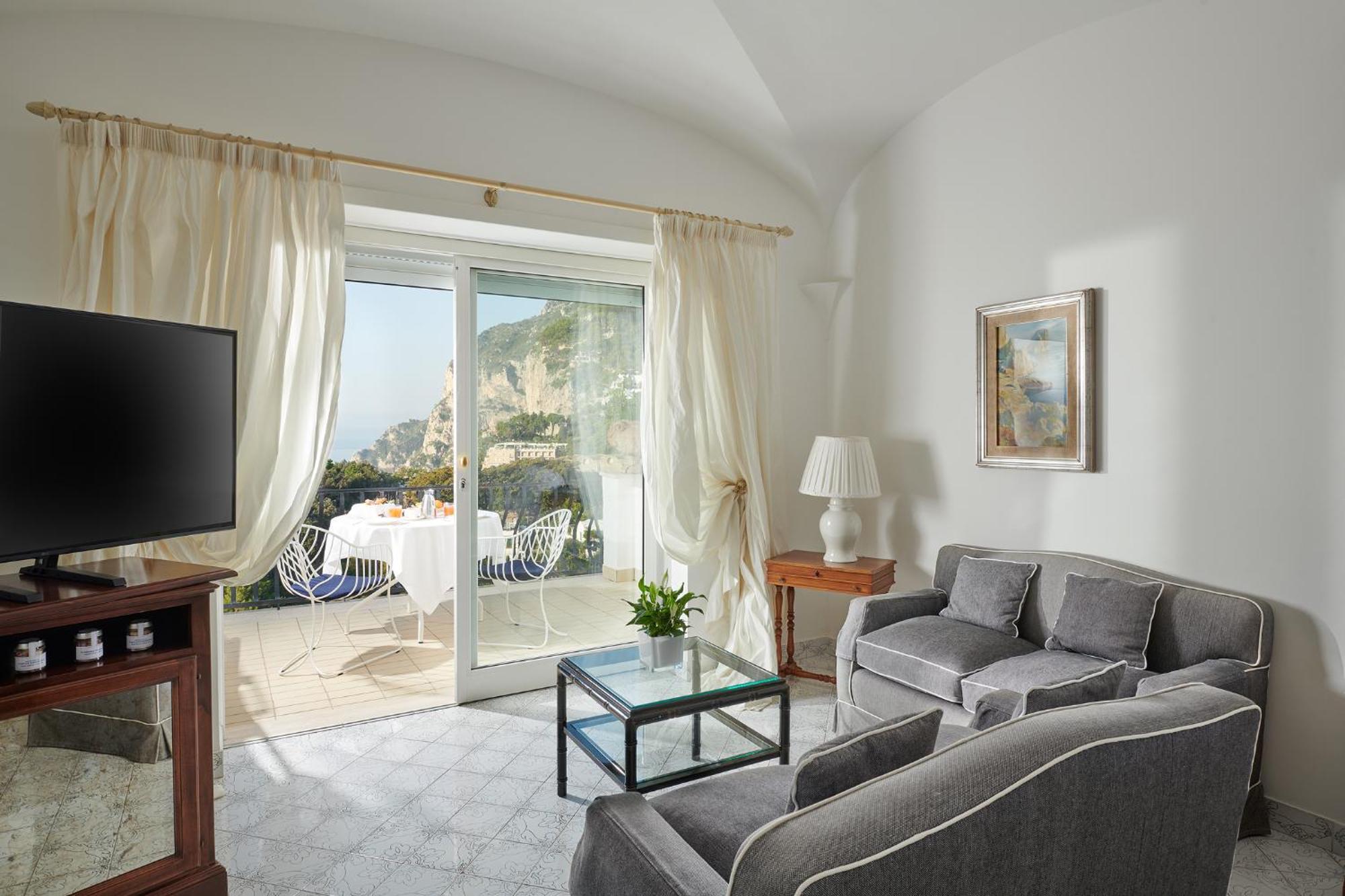 Hotel La Scalinatella Capri Esterno foto
