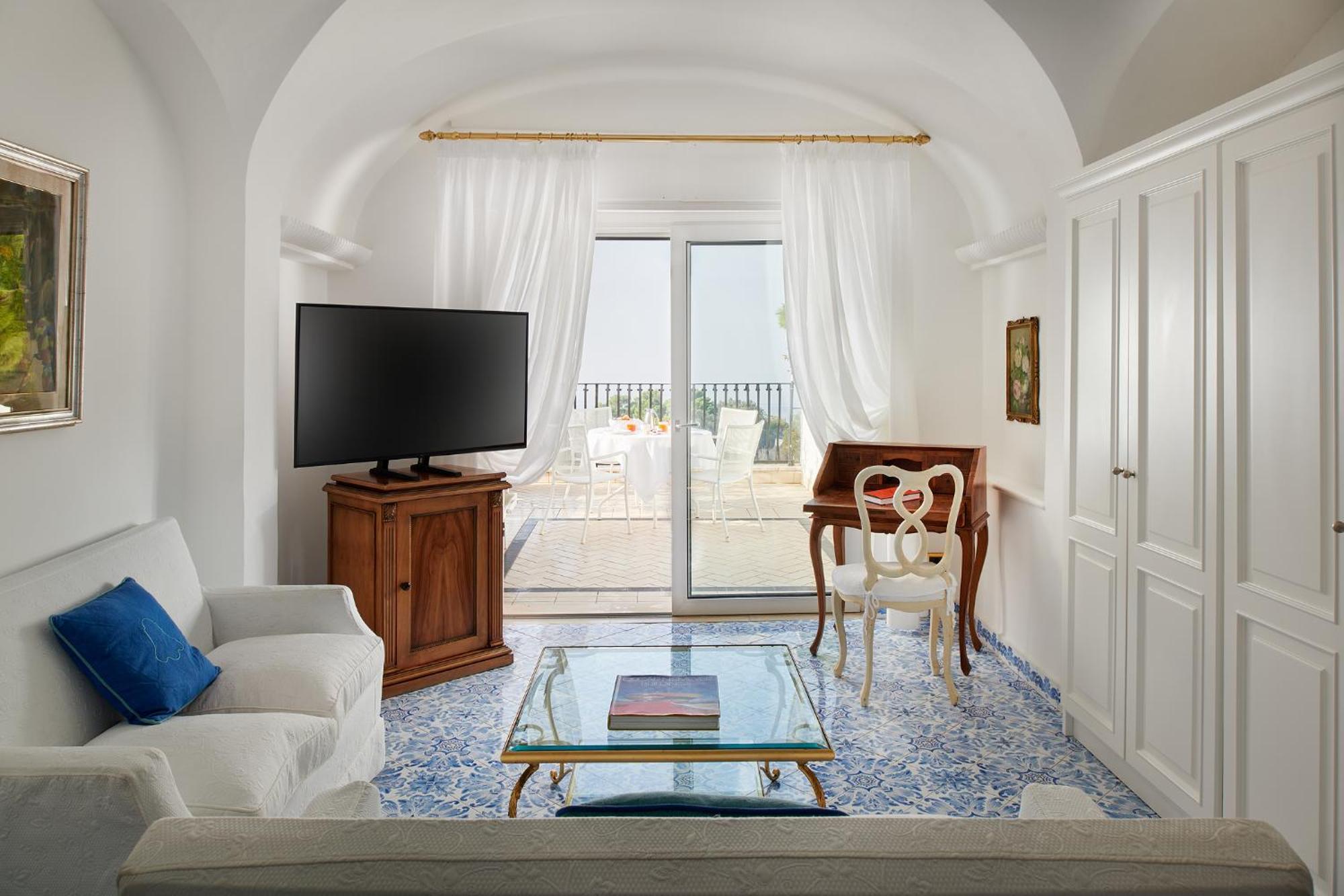 Hotel La Scalinatella Capri Esterno foto
