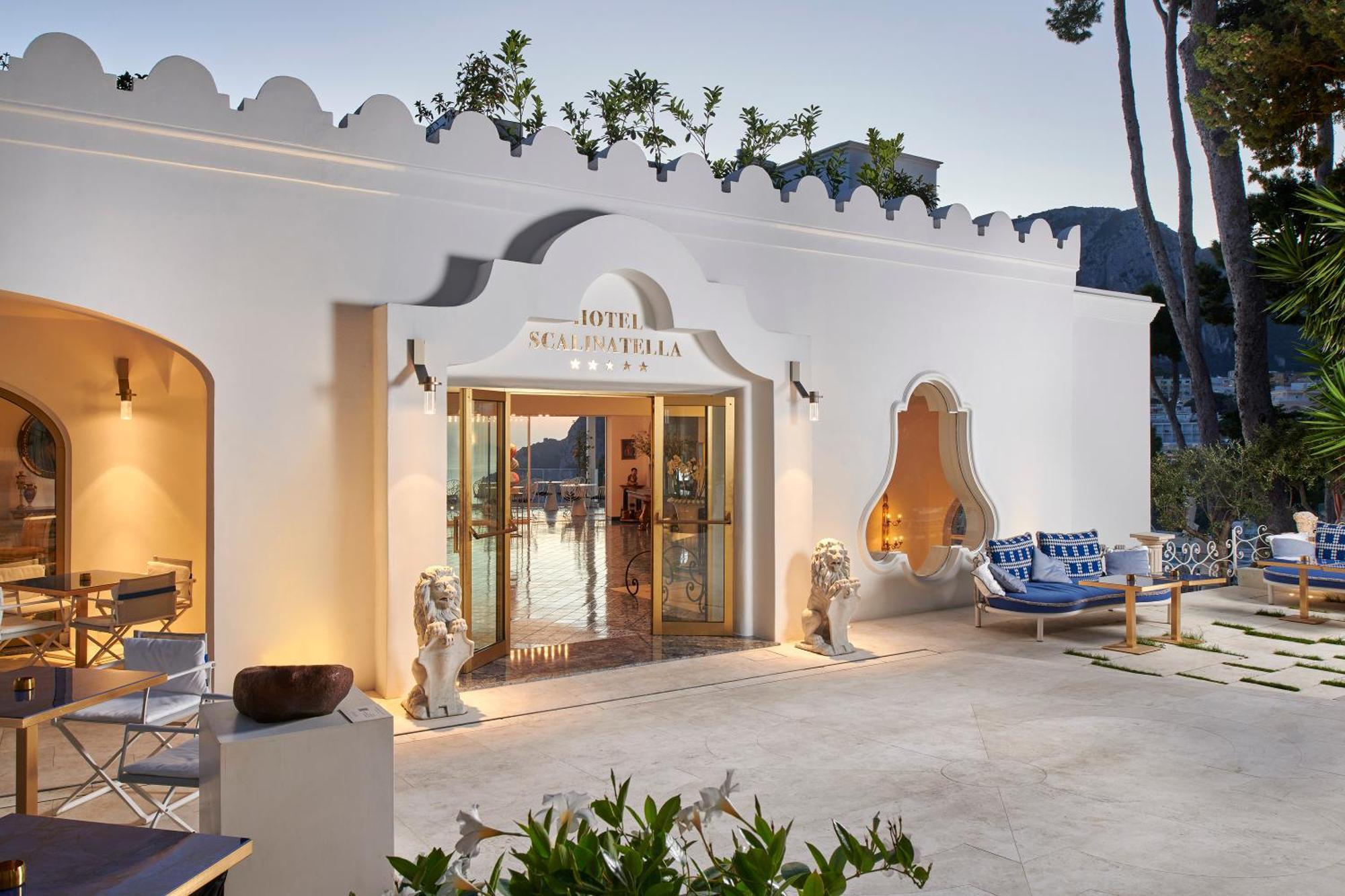 Hotel La Scalinatella Capri Esterno foto