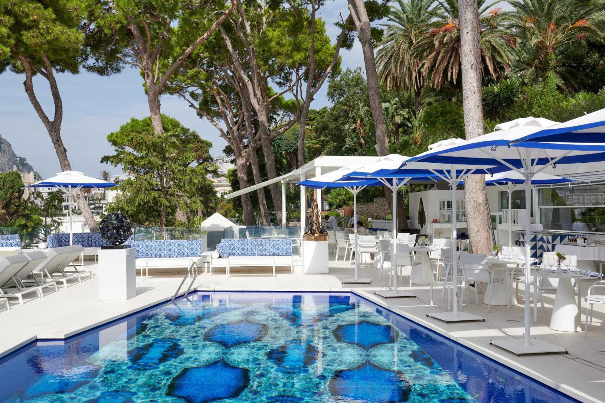 Hotel La Scalinatella Capri Esterno foto