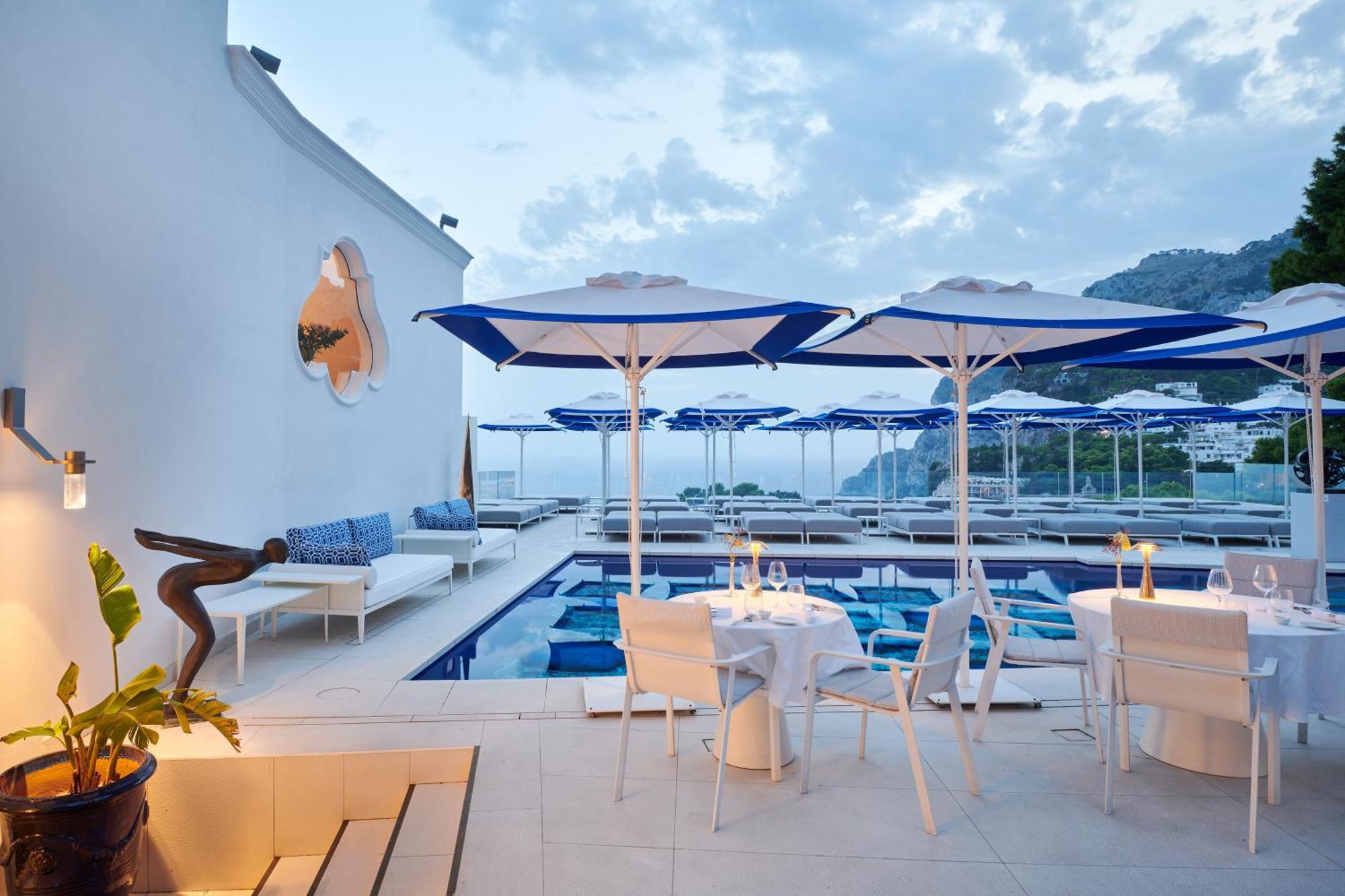 Hotel La Scalinatella Capri Esterno foto